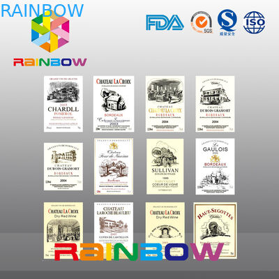 ورقة تسمية ورقة المغناطيس لاصقة ، غير النظامية تسمية الشاشة الحريرية للأغذية الصحية