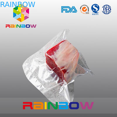 كيس التخمين الفراغية المنسوجة الغذائية مدفوعة ، كيس الفراغ الشبكة الكاملة