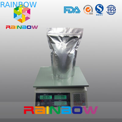 غير القابل للصدأ واقفا كيس Ziplock الألومنيوم احباط كيس للشاي / حبوب البن / الأغذية الجافة