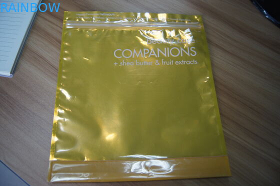 الجبهة الشفافة البلاستيك الشفاف حقيبة تغليف مستحضرات التجميل مع سحاب