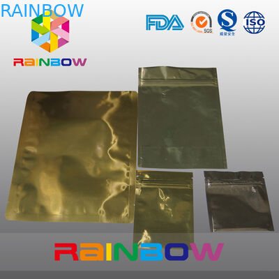 الذهب الألومنيوم احباط مكافحة ساكنة حقيبة زيبر الحقيبة التعبئة للمنتجات الالكترونية