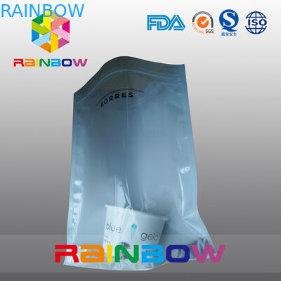 تخصيص شعار الجبهة واضحة مكافحة ساكنة التدريع كيس بولي مع سحاب للأجهزة الإلكترونية