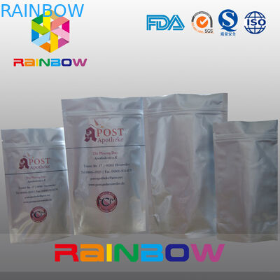 مخصص مطبوعة الوقوف احباط الحقيبة مع سحاب للحصول على التوابل / طب الأعشاب