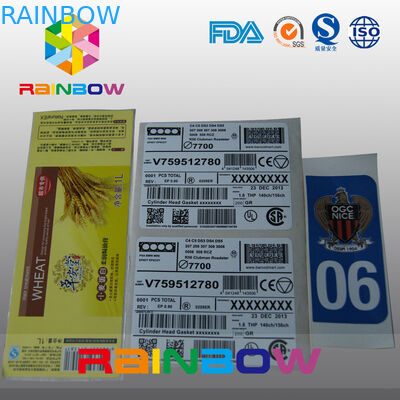 تسميات مخصصة مخصصة / ملصقا تقليص كم تسميات لحقيبة ، مربع ، بطاقة