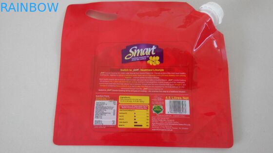 4.5L كبيرة حمراء صنبور الحقيبة والتغليف