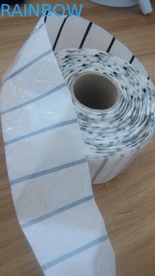 شفاف / واضح مستديرة الشكل PET اللمس خطورة علامات التحذير ل Bliman