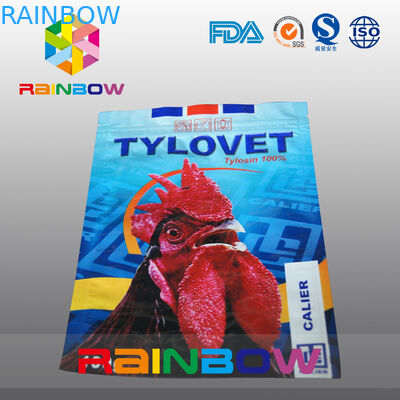 النقش الطباعة الحيوانات الأليفة الحقيبة الغذائية مع زيبر / إعادة - أغذية الحيوان حقيبة قابل للغلق