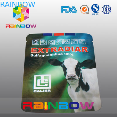 احباط الالومنيوم الحيوانات الأليفة أغذية الحيوانات الاليفة البقرة الوقوف الغذاء تغليف