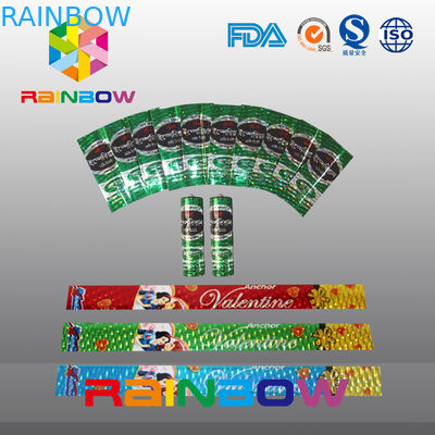 FDA مصدقة يتقلص التفاف الأكمام للبطارية ، يتقلص تسميات للزجاجات