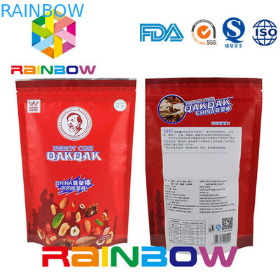 400g الجانب مجمعة ماتي الفضة الألومنيوم احباط كيس Sambi كلاسيك للحصول على حبوب البن