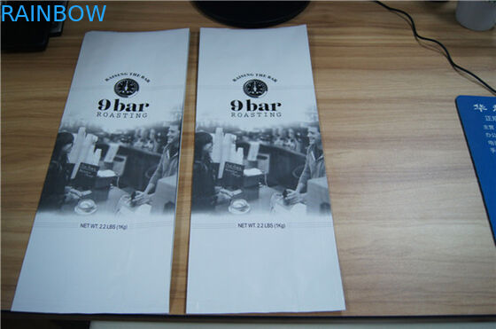 أسفل كيس جوست مات مايلر وجبة خفيفة التعبئة والتغليف أكياس رقائق الألومنيوم الألومنيوم مع صمام