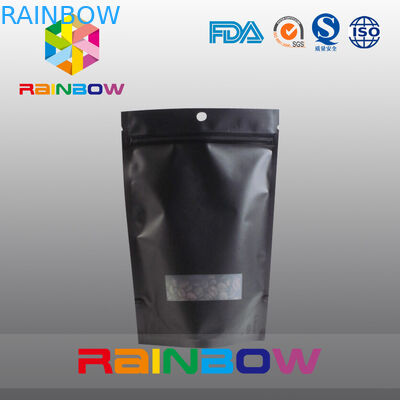 مغلفة أكياس الشاي الأسود ماتي التغليف أكياس رقائق الألومنيوم الألومنيوم