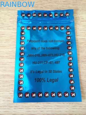 ثلاثة احباط الاحرار ختم البخور الألومنيوم احباط أكياس مع سحاب