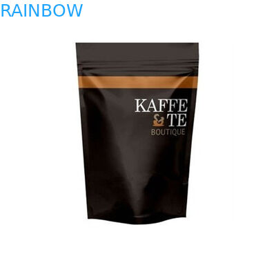 Stand Up Aluminium Foil Bag، أكياس الشاي / القهوة التعبئة والتغليف مع سحاب