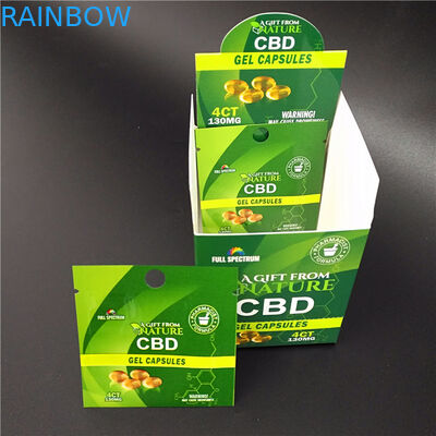 CBD gummy Bear Packaging حبوب منع الحمل تعزيز الجنس الذكور نفطة ورقة بطاقة التعبئة والتغليف