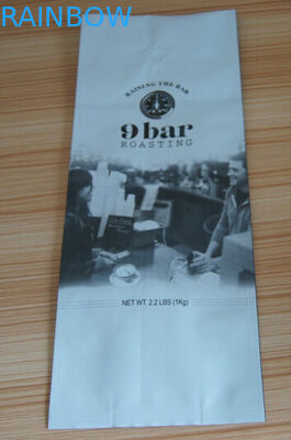 مات الألومنيوم احباط الجانب مجمعة احباط الحقيبة التغليف رباعية ختم كيس التغليف