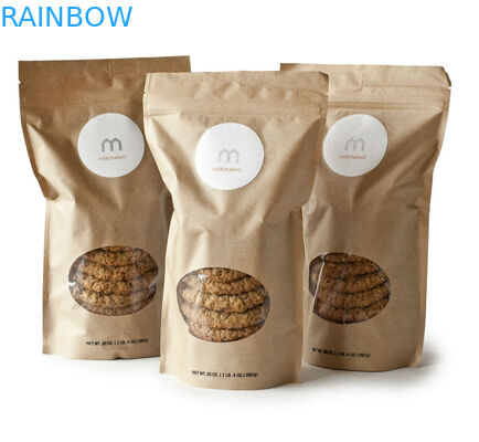 ألومنيوم مغلفة مايلر تخزين المواد الغذائية ، والوقوف أكياس الورق