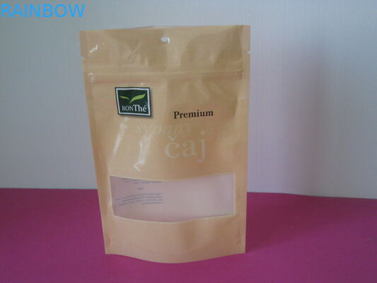 إعادة تدوير الألومنيوم احباط الحقيبة تغليف مغلفة الوقوف حتى مايلر الحقيبة مع نافذة