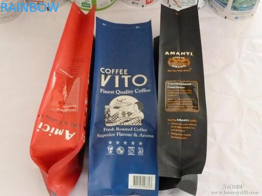 مغلفة الجانب مجمعة احباط الحقيبة التعبئة والتغليف مات مايلر حقائب لتخزين المواد الغذائية