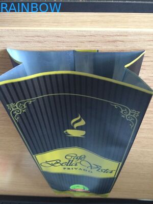 مغلفة الجانب مجمعة احباط الحقيبة التعبئة والتغليف مات مايلر حقائب لتخزين المواد الغذائية