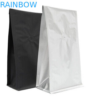 مسطحة القاع كرافت ورقة القهوة الحقيبة حرارة مختومة الصف الغذاء والتغليف