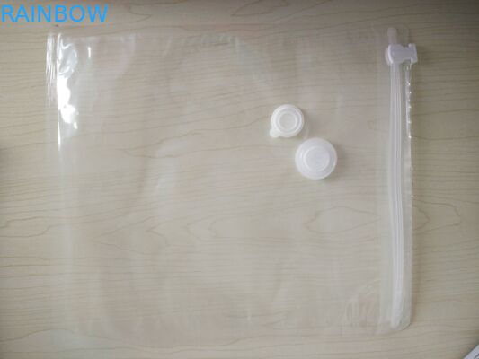 أكياس التجمد الغذائية المكونة مع صمام هوائي للخضروات والفواكه