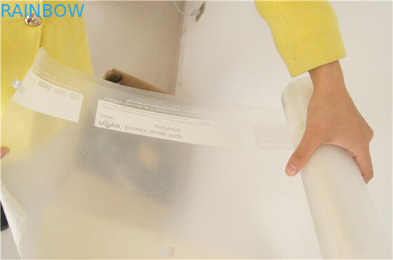 البلاستيك نايلون PE المواد وزخرفة السطح المناولة التجارية الصف الغذاء التوقف فراغ السداده تغليف كيس لفات