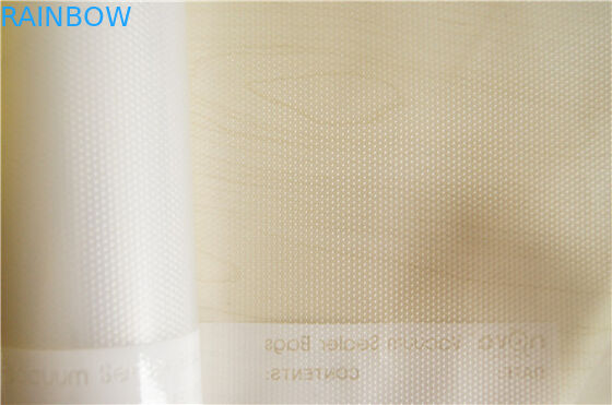 البلاستيك نايلون PE المواد وزخرفة السطح المناولة التجارية الصف الغذاء التوقف فراغ السداده تغليف كيس لفات