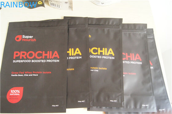 الطباعة حسب الطلب يقف احباط الحقيبة كيس التغليف لمسحوق البروتين