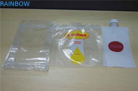 وافقت ادارة الاغذية والعقاقير 500 مل العضوية المخمرة المشروبات العسل التعبئة والتغليف الوقوف الحقيبة صنبور