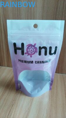 تخصيص الوقوف الغذاء الألومنيوم احباط مغلفة أكياس زيبر اشتراكاتك نافذة واضحة