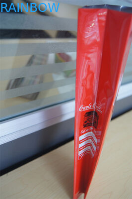 تخصيص أكياس جانبية الألومنيوم احباط أكياس القهوة مع صمام ، أحمر أخضر