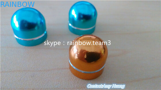 حاوية بلاستيكية صغيرة قابلة لإعادة الاستخدام لحبوب الجنس / زجاجة على شكل كبسولة مع غطاء مستدير معدني