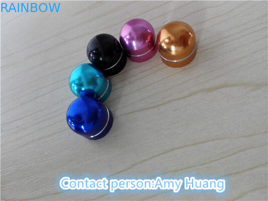 عبوة كبسولة جيلاتين صلب فارغة حاوية حبوب الجنس مع غطاء من ورق الألومنيوم