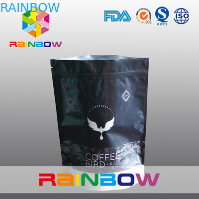 250G مات أسفل أكياس مجمعة ، والوقوف أكياس الحقيبة لتغليف القهوة