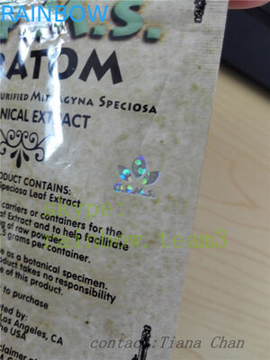 احباط الالومنيوم يقف الحقيبة لمسحوق kratom المحسن المستخرج من kratom