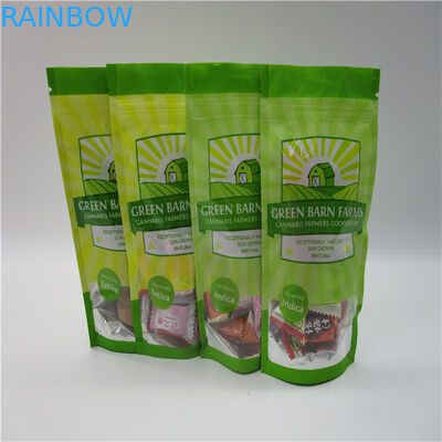 بذور القنب التعبئة والتغليف الحقيبة الخاصة Lable البلاستيك مع سحاب للحصول على بذور Connabis
