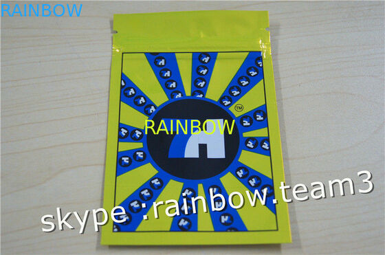 حقيبة البخور العشبية / ثلاثة الجانب ختم حقيبة سستة / مخصص حقيبة البخور العشبية للحصول على 1g / 2g / 3g / 4g / 5g كيس الكيس لمسحوق