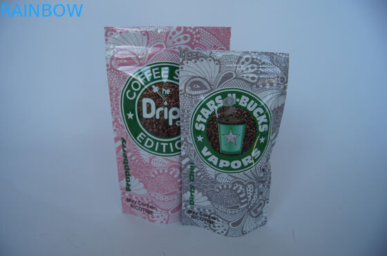 أسود مات الألومنيوم احباط حقيبة الغذاء ، والوقوف الفول تغليف القهوة