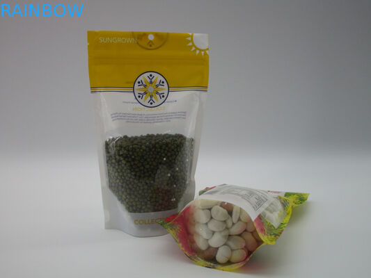 العلامة الخاصة الوقوف الحقيبة سستة ، رقائق الألومنيوم تغليف الأغذية الخفيفة