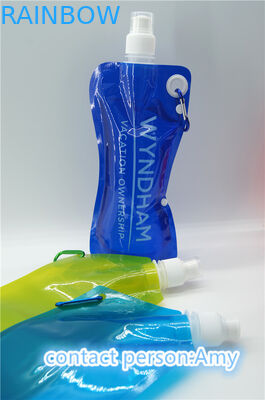 تعزيز PET / PE صنبور الحقيبة التعبئة والتغليف مع سحاب الأغلاق