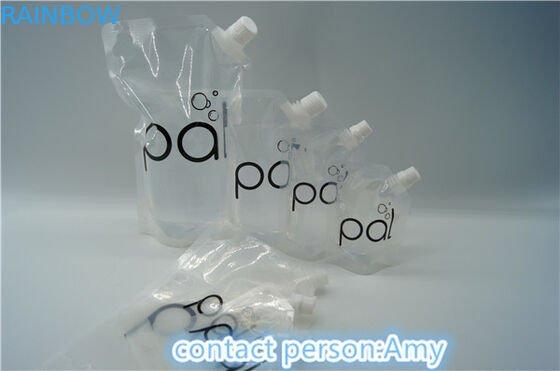 قابل للتفسّخ حيويّا مزدوج سحاب 200ml صابون حشوة حقيبة PET / NY / PE