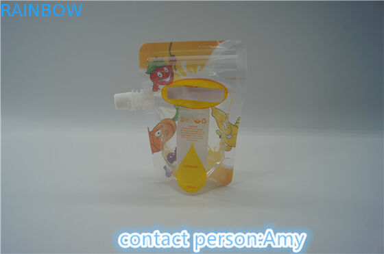 FDA عصير الرمز البريدي قفل الطباعة صنبور الحقيبة التغليف صديقة للبيئة