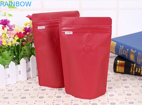 مصنع مخصص مطبوعة احباط كيس رقائق الألومنيوم / doypack / الوقوف الحقيبة لتغليف القهوة 12 أوقية ، 1kg