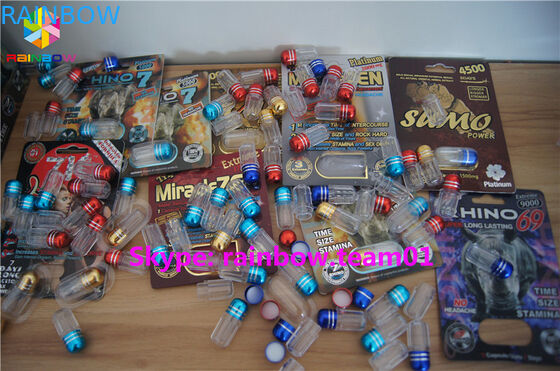 تعزيز / كبسولة رصاصة نفطة التعبئة والتغليف نفطة مع معيار الحجم