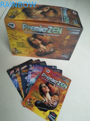 ذكر تعزيز حبوب منع الحمل واضح نفطة التغليف ورقة / PP المواد