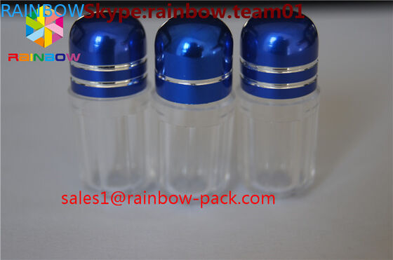زجاجات صغيرة فارغة الطب الجنس مع aliminum غطاء احباط ، غلاف قذيفة رصاصة