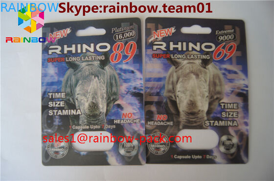 3D بطاقة الطباعة FX 25000 عدسي البلاستيك 3D بطاقة مخصص مطبوعة الكركدن V7 3D الجنس حبوب الحبة 3D الجنس حبوب منع الحمل