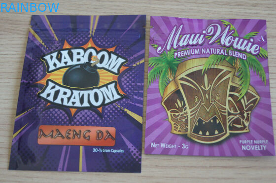 1G 3G 4G 5G 10 غرام من أكياس البخور العشبية التعبئة والتغليف ، صغيرة حقيبة التوابل زيبلوك