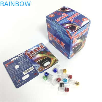 الولايات المتحدة الأمريكية سوق حبوب الجنس ورقة نفطة بطاقة Pakcgaing لوحيد القرن 7 / وحيد القرن 69 ​​/ النمر / حبوب مامبا السوداء